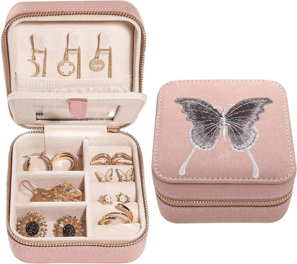 S.Leaf Ladies' Travel Jewelry Box Mini Jewelry Box